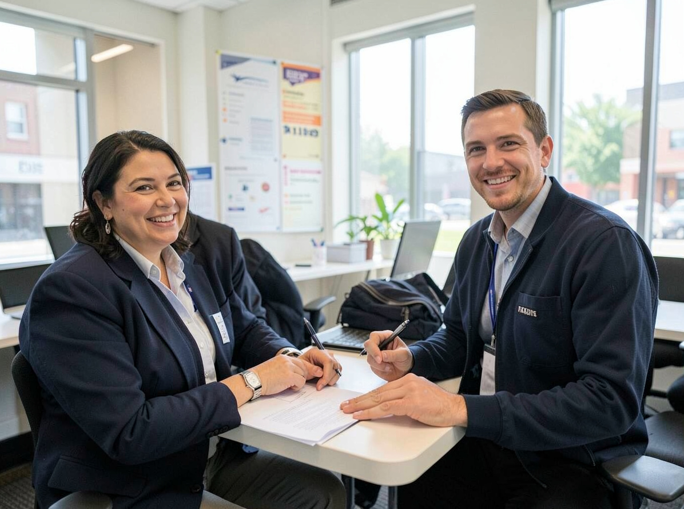 The DL Travel Desk team at work in Detroit