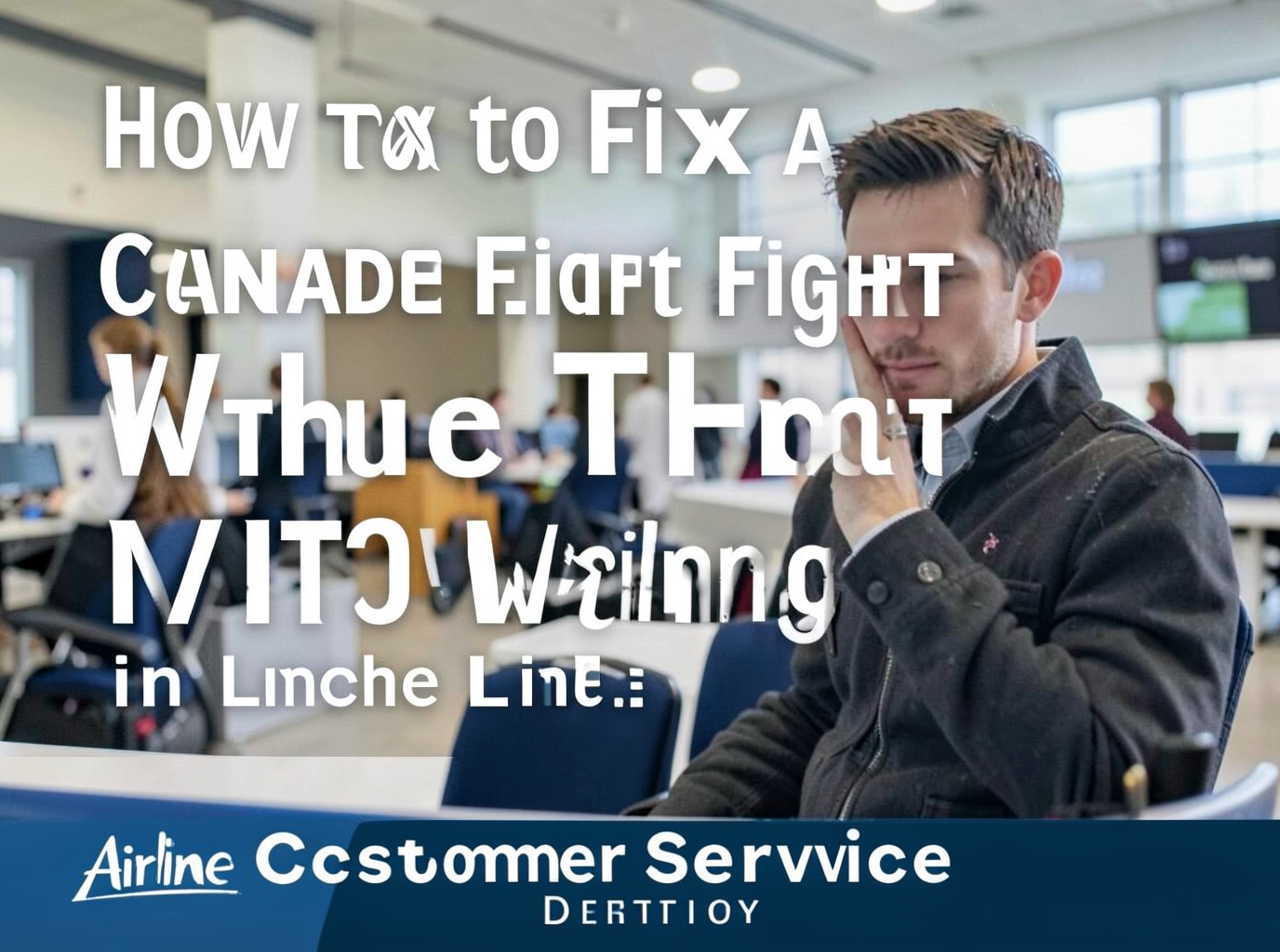 How to Fix a Canceled Flight at DTW Without Waiting in Line