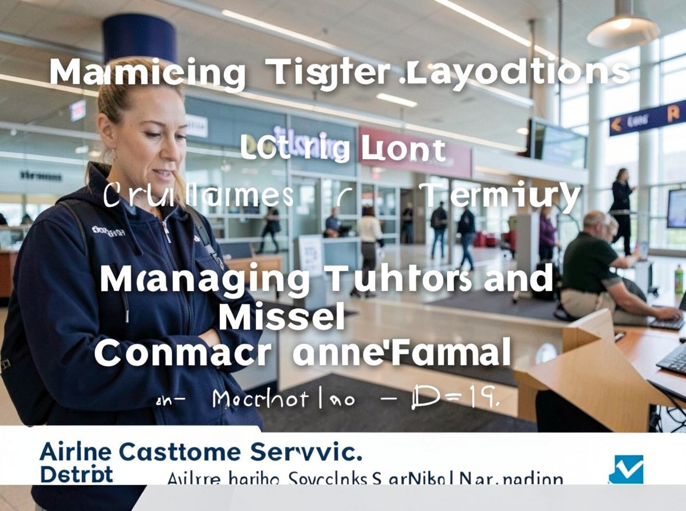 Managing Tight Layovers and Missed Connections at McNamara Terminal